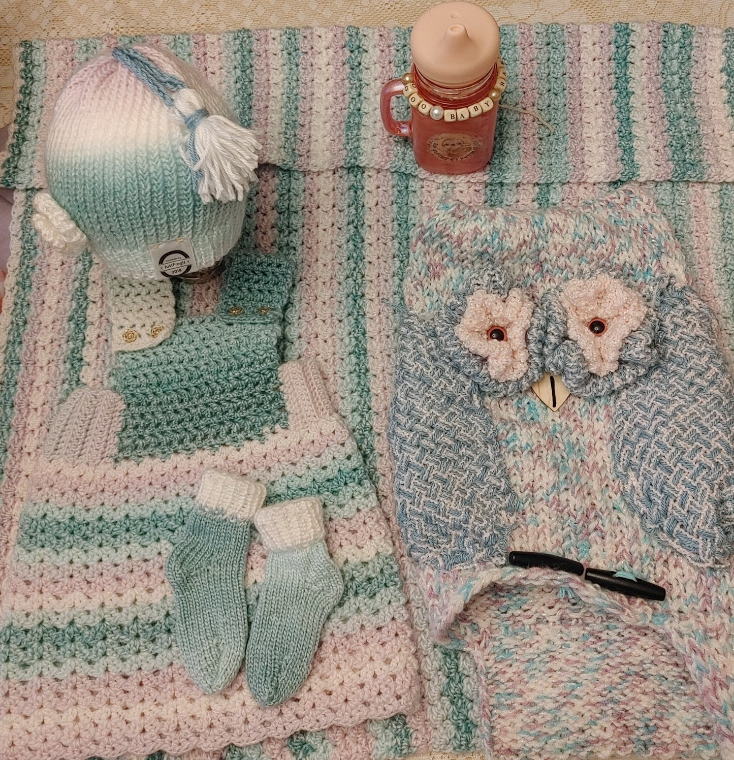 Baby to adult blanket sets/ made to order